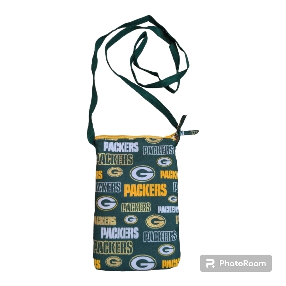 Green Bay Packer Crossbody Quilted HANDMADE COASTAL Grandma - Picture 3 of 7